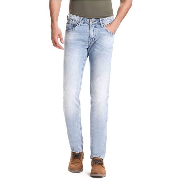 D-ID Mens Slim Fit Pattern 330 Jeans 36x32 - Picture 1 of 10